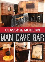 Man Cave Basement Bar