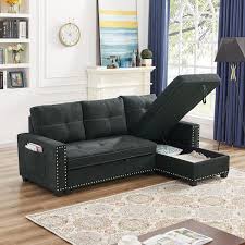 Sofa Bed Reversible Sectional Couch