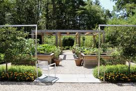 Formal Vegetable Garden Farmhouse