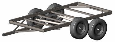 torsion axle walking beam suspension