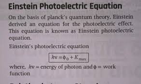 A What Is Photoelectric Effect B