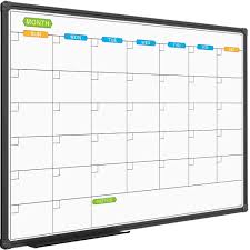 Jiloffice Dry Erase Calendar Whiteboard