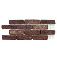 Brickwebb Rosewood Thin Brick Sheets