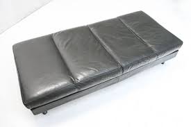 Modular Gray Leather Europa Sofa