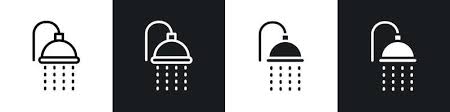 Page 26 Shower Head Water Vector Art