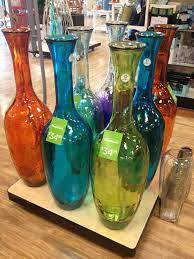 Large Floor Vase Glass Floor Vase