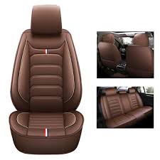 Pu Leather Car Seat Cover Front Rear