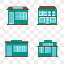 Small House Design Png Vector Psd
