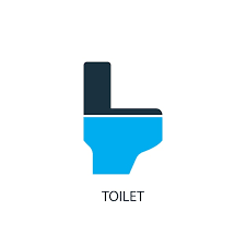 Toilet Icon Logo Element Ilration