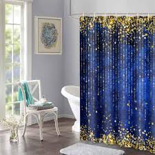 Gold Sequin Shower Curtain Glitter And