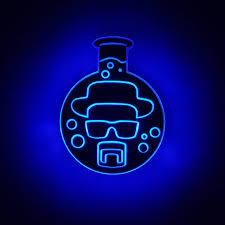 Breaking Bad Heisenberg Sign Neon Like