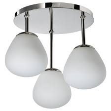 Dejsa Ceiling Lamp With 3 Lamps Chrome