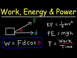 Work Energy And Power Basic