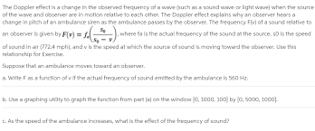 Answered The Doppler Effect Is A