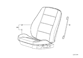 52108156610 Genuine Bmw Seat Cover