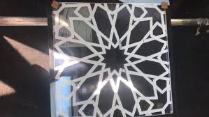 Acid Etching Stain Glass