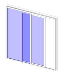 Object Parametric Operable Sliding Door