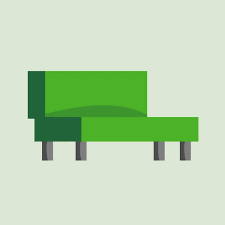 Simple Lawn Chair Vector Images