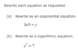 Solved Rewrite Each Equation As