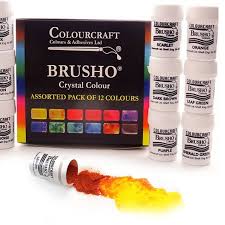 Brusho Crystal Colours Sets By