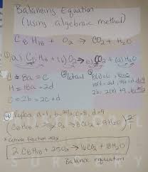 Stoichiometric Balancing Equations