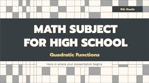 Math Quadratic Functions Google