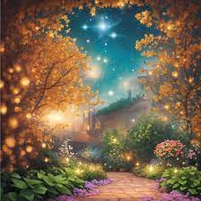 Fairy Garden Background Images Free