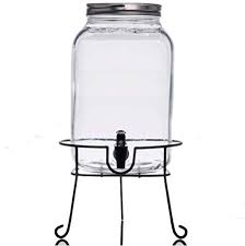 Mason Jar Beverage Drink Dispenser 4