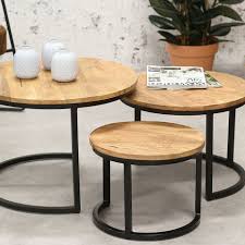 Industrial Coffee Table Cambridge Set
