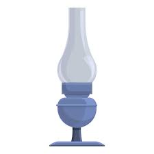 Premium Vector Oil Lamp Icon Cartoon