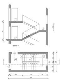 Staircase Design Architecture Drawing