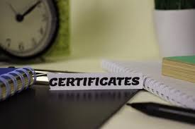 Paper Certificate Images Search