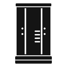 Interior Shower Cabin Icon Simple