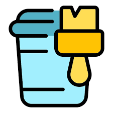 Paint Bucket Logo Vector Images