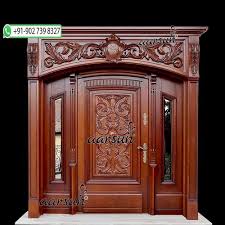 Wooden Aarsun Home Entrance Door At