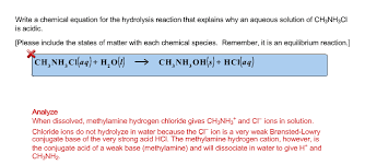 Oneclass Write A Chemical Equation For