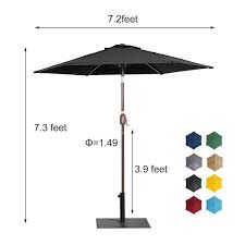 Tilt Outdoor Patio Umbrella