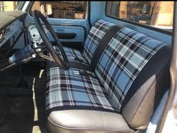 Custom Truck Bench Upholstery 1961