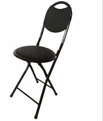 Iron Small Folding Chair Without