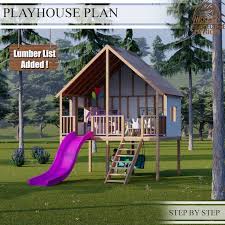 Playhouse Build Plans For Kids A Frame