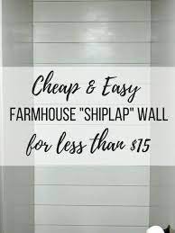 How To Install A Faux Shiplap Wall