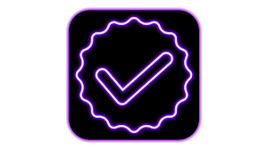Verified Icon Instagram Png Purple Neon