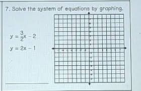7 Solve The System Of Equations By