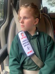 Mother Creates Seat Belt Covers That