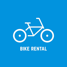 Simple White Bike Al Icon Concept