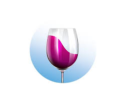 Red Wine Glass Icon Wineglass Logo