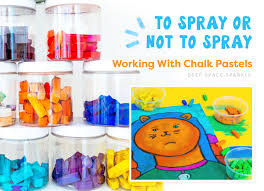 Spray Or Not To Spray Chalk Pastels
