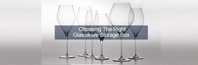 Glassware Storage Boxes