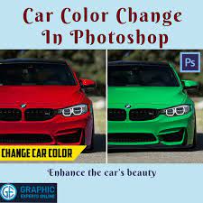 Photo Tutorial Design Car Colors