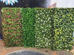 Pvc Artificial Green Wall Tiles